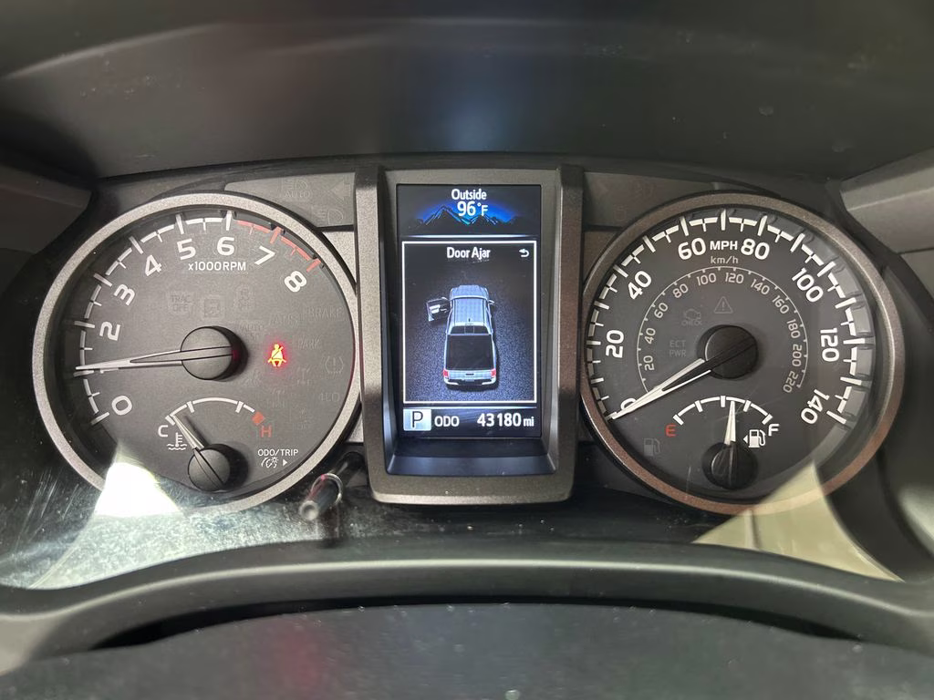 2018 Barcelona Red Metallic Toyota Tacoma TRD Sport RWD Truck