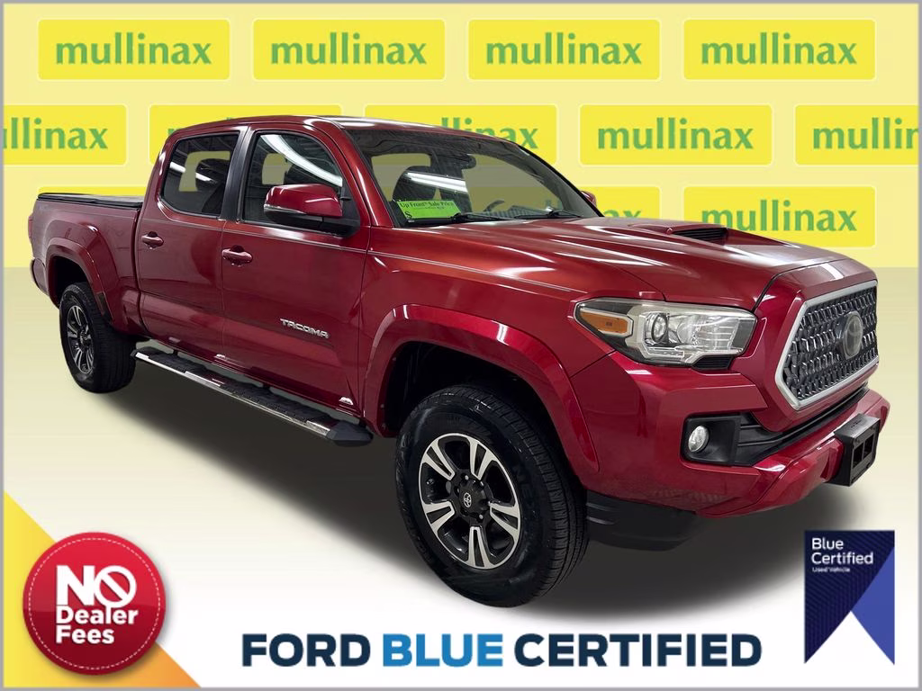 2018 Barcelona Red Metallic Toyota Tacoma TRD Sport RWD Truck