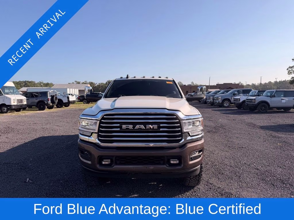2022 Pearl White Ram 2500 Longhorn 4X4 Truck