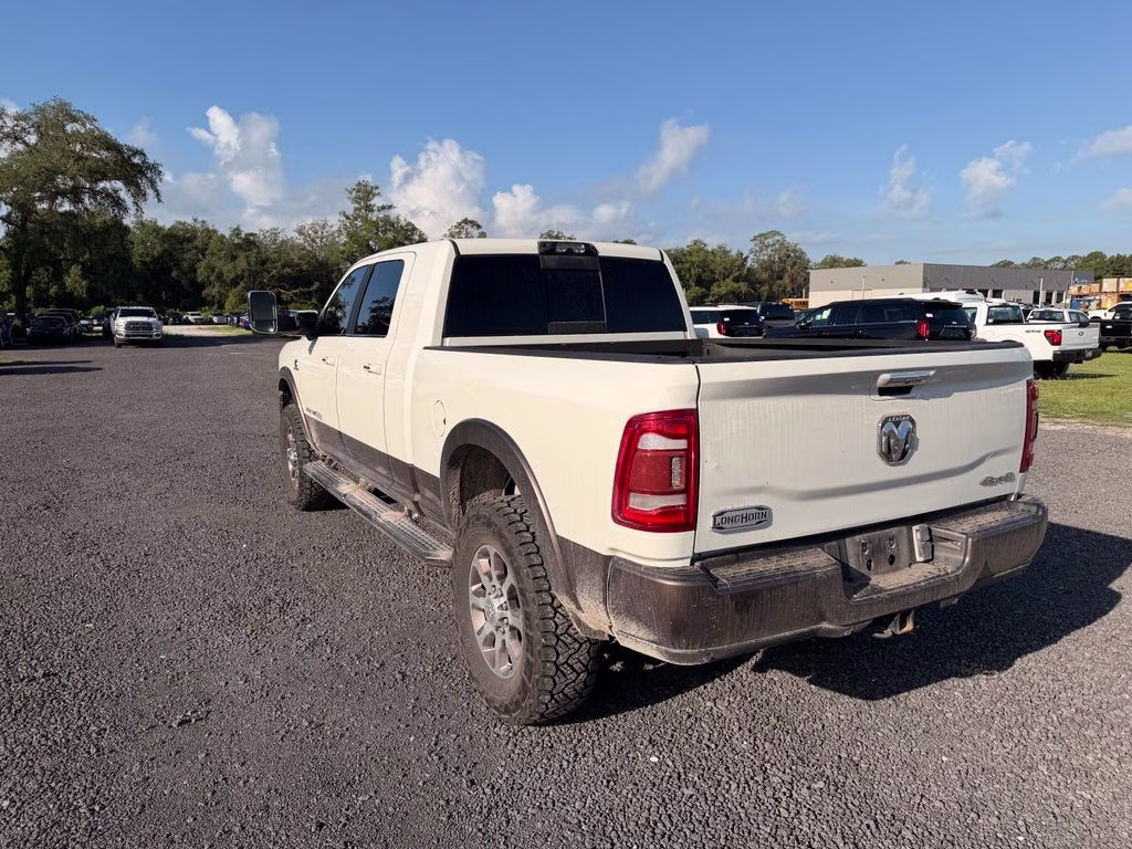 2022 Pearl White Ram 2500 Longhorn 4X4 Truck