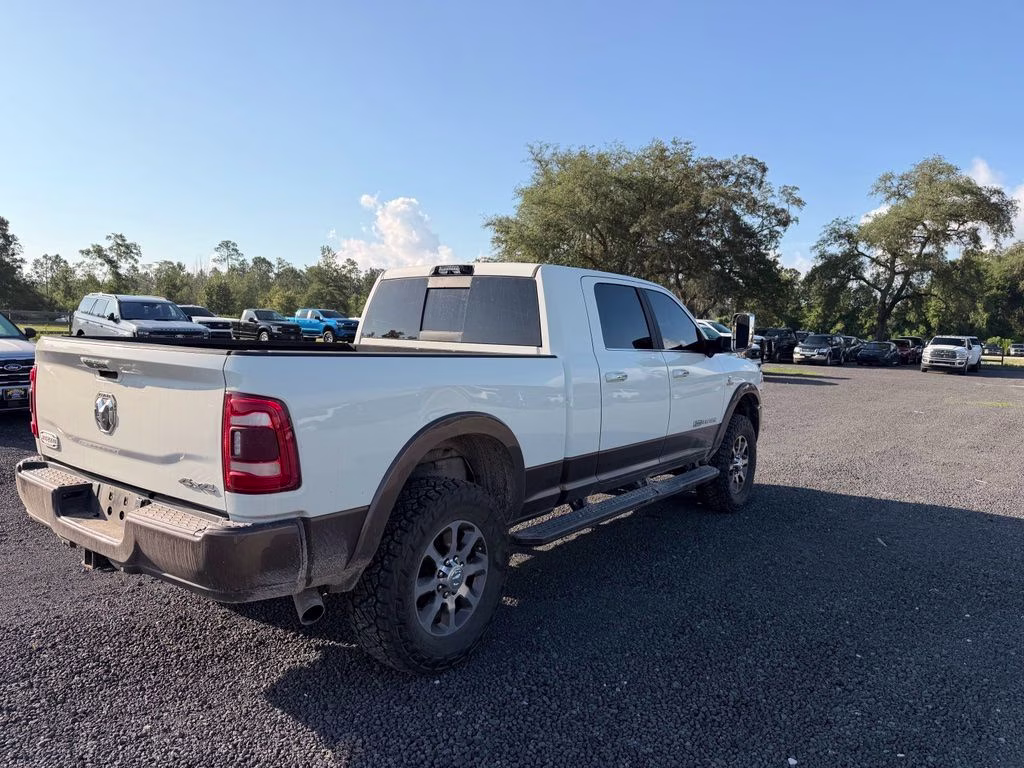 2022 Pearl White Ram 2500 Longhorn 4X4 Truck