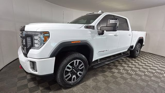 2021 Summit White GMC Sierra 2500HD AT4 4X4 Truck
