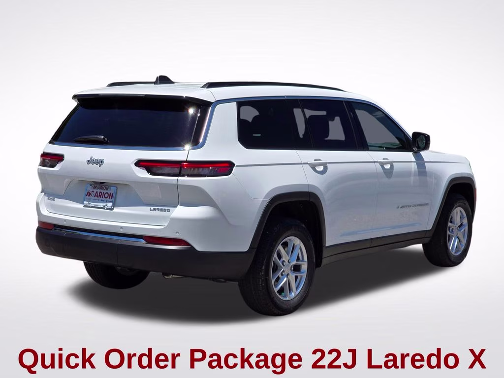 2026 Bright White Clearcoat Jeep Grand Cherokee L Laredo X 4X4 SUV