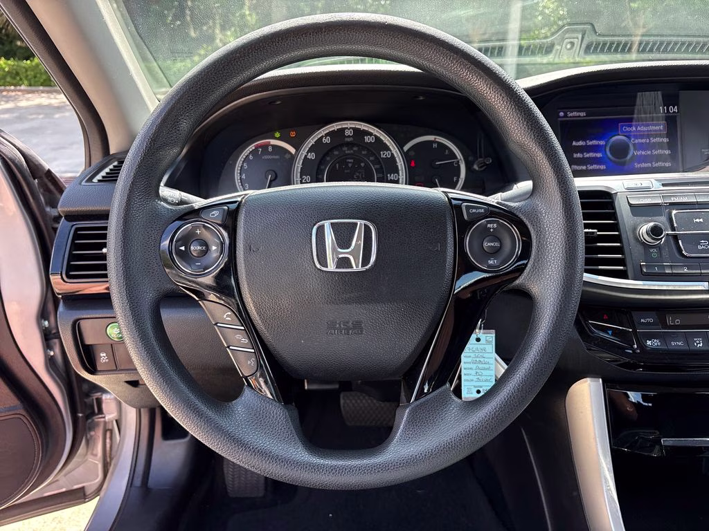 2016 Lunar Silver Metallic Honda Accord LX FWD Sedan