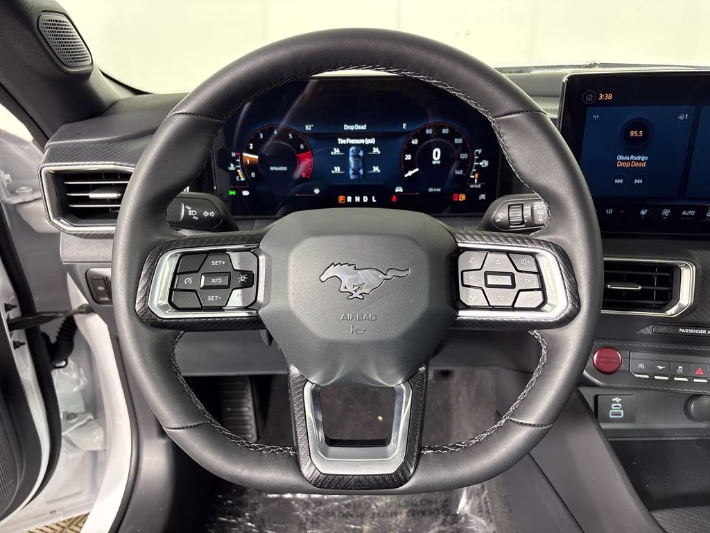 2026 Oxford White Ford Mustang EcoBoost Premium RWD Coupe