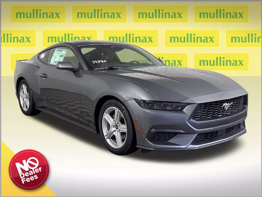 2026 Carbonized Gray Metallic Ford Mustang EcoBoost Premium RWD Coupe