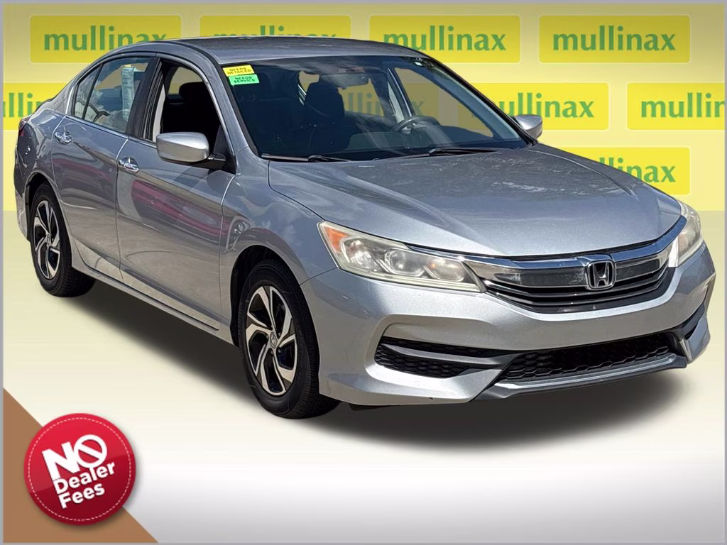 2016 Lunar Silver Metallic Honda Accord LX FWD Sedan