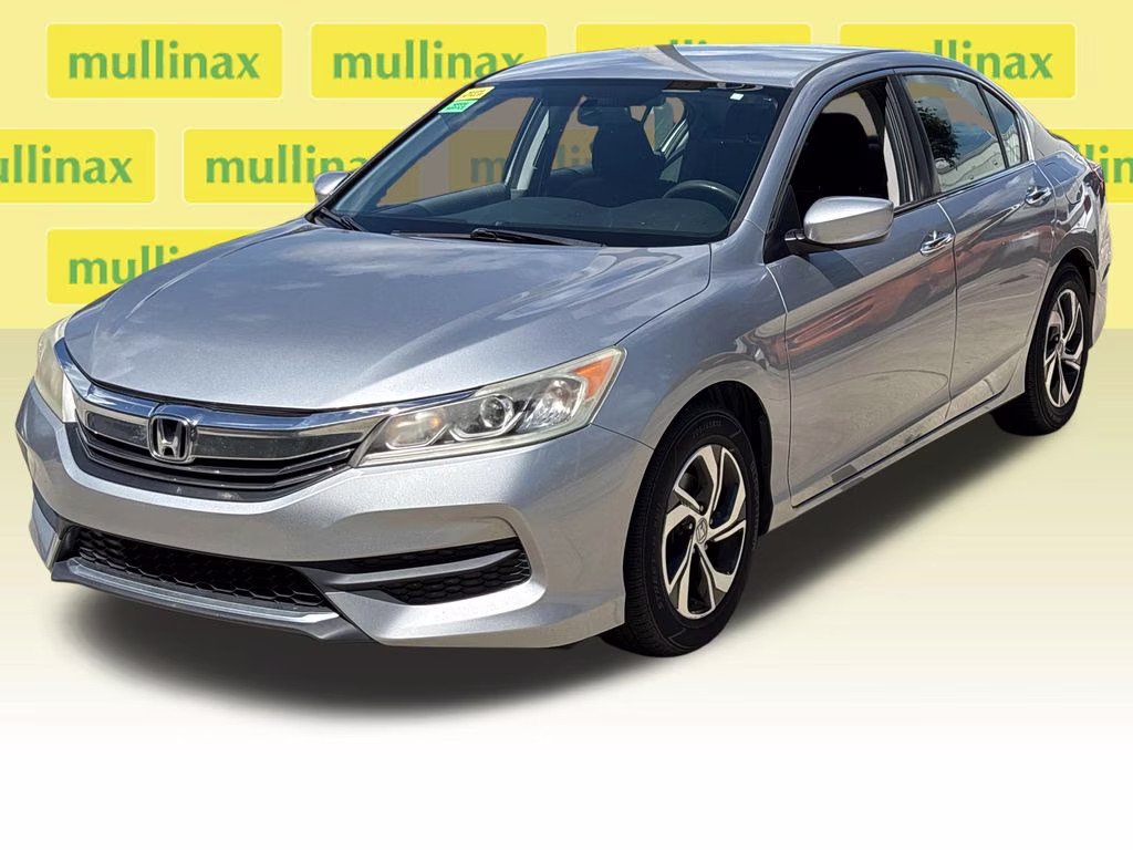 2016 Lunar Silver Metallic Honda Accord LX FWD Sedan