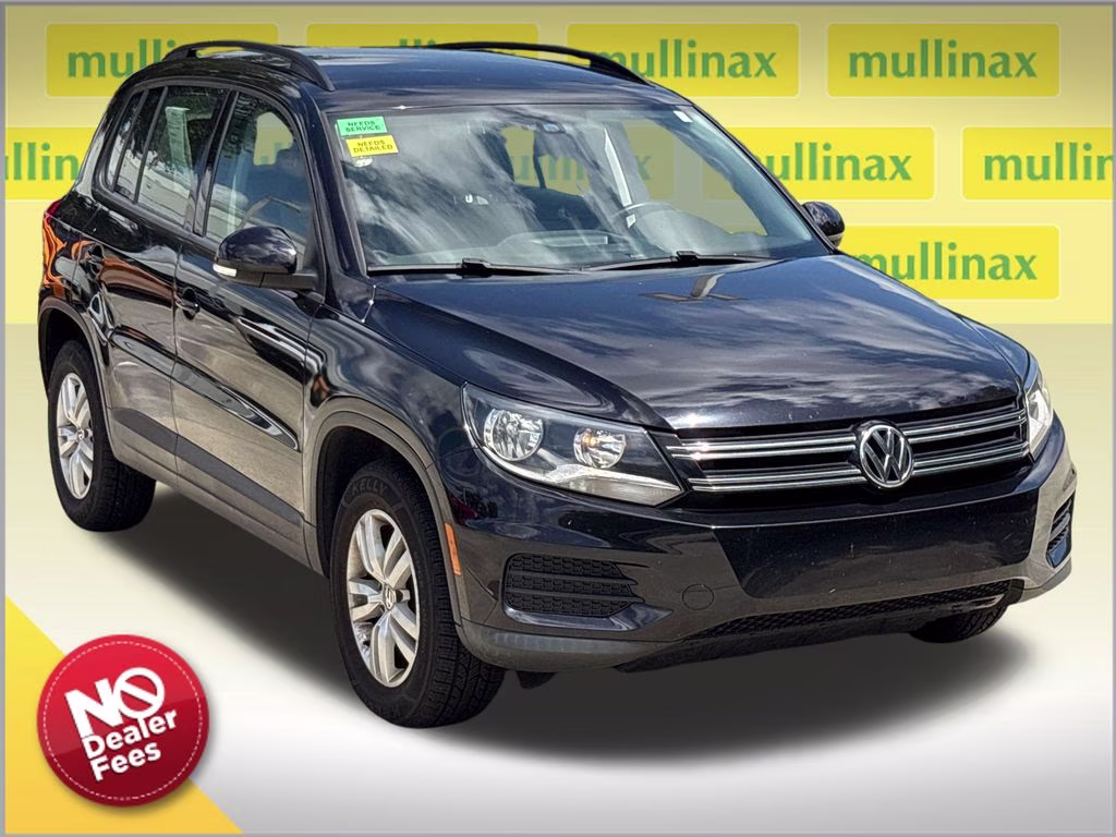 2017 Deep Black Volkswagen Tiguan 2.0T S FWD SUV