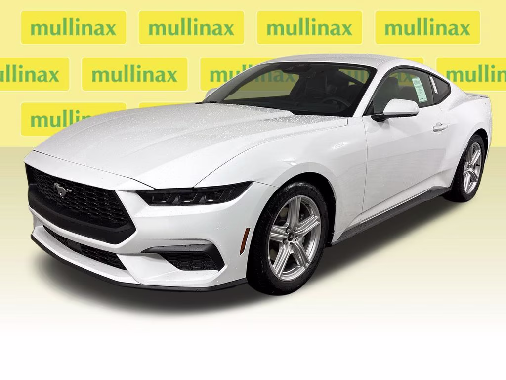 2026 Oxford White Ford Mustang EcoBoost Premium RWD Coupe