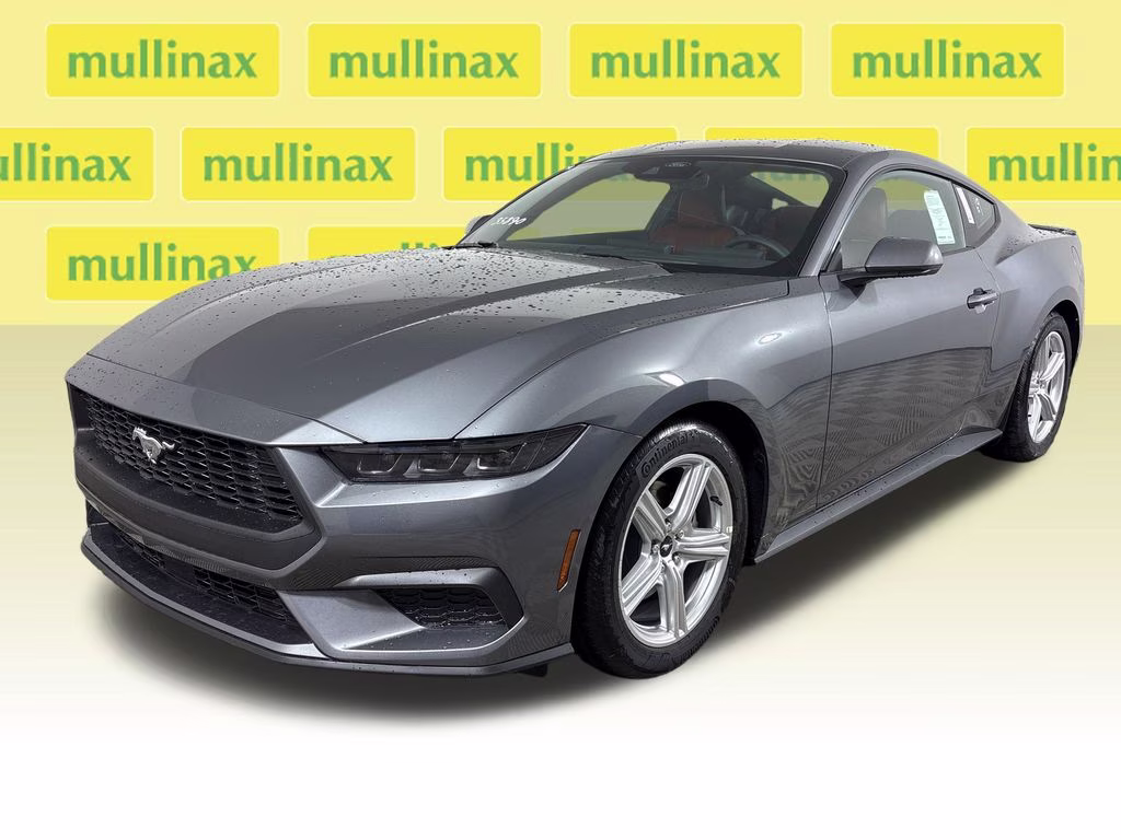 2026 Carbonized Gray Metallic Ford Mustang EcoBoost Premium RWD Coupe