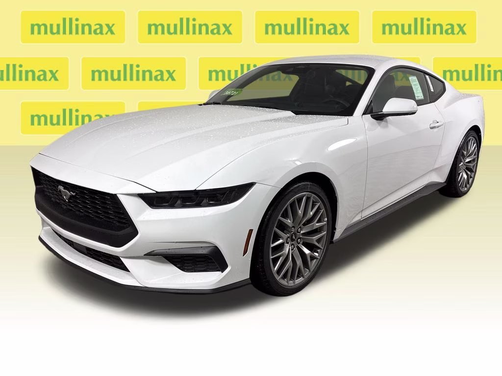 2026 Oxford White Ford Mustang EcoBoost Premium RWD Coupe