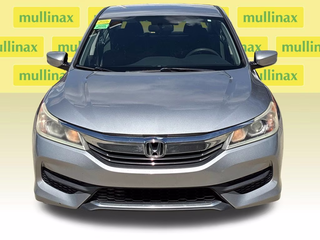 2016 Lunar Silver Metallic Honda Accord LX FWD Sedan