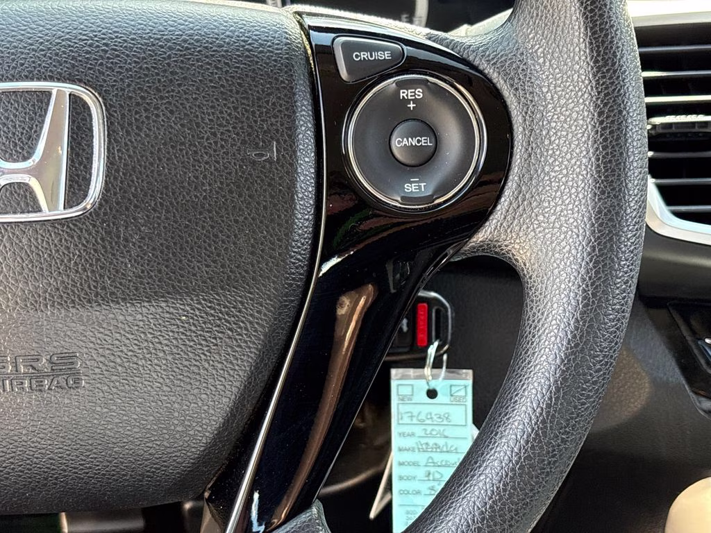 2016 Lunar Silver Metallic Honda Accord LX FWD Sedan