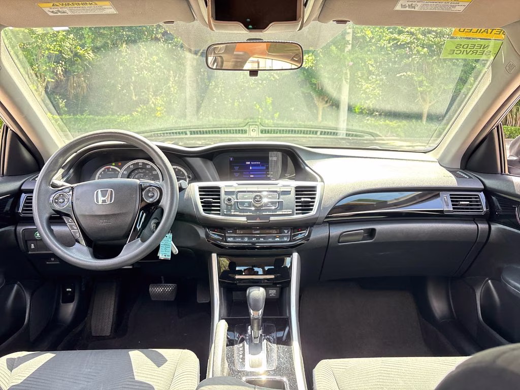 2016 Lunar Silver Metallic Honda Accord LX FWD Sedan