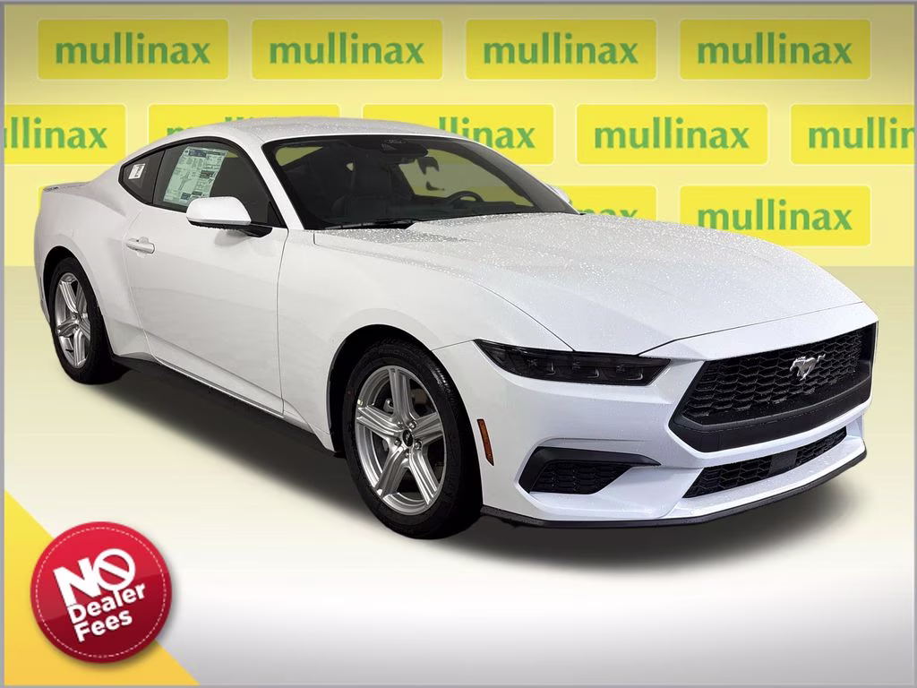 2026 Oxford White Ford Mustang EcoBoost Premium RWD Coupe