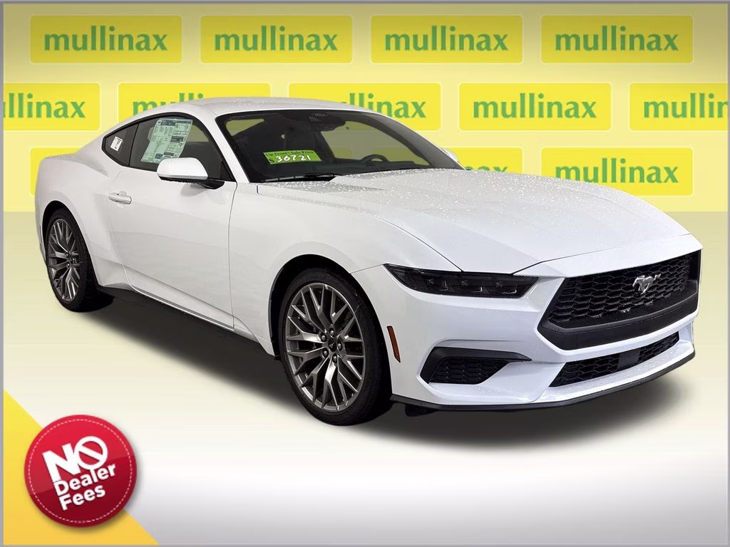 2026 Oxford White Ford Mustang EcoBoost Premium RWD Coupe