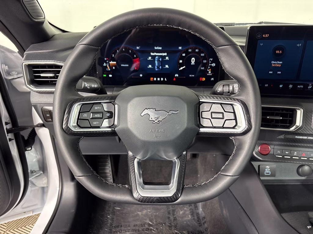 2026 Oxford White Ford Mustang EcoBoost Premium RWD Coupe