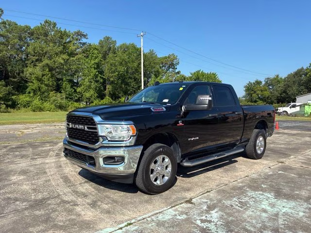 2024 Diamond Black Crystal Pearlcoat Ram 2500 Big Horn 4X4 Truck