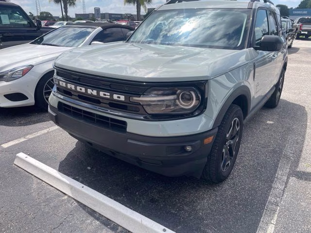 2023 Cactus Gray Ford Bronco Sport Outer Banks 4X4 SUV