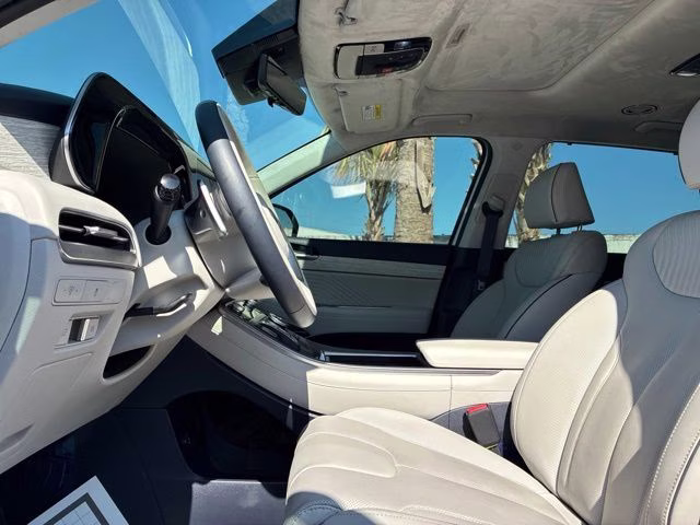 2025 Hyper White Hyundai Palisade Calligraphy FWD SUV