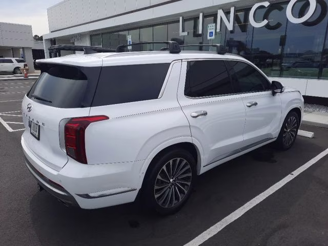 2025 Hyper White Hyundai Palisade Calligraphy FWD SUV