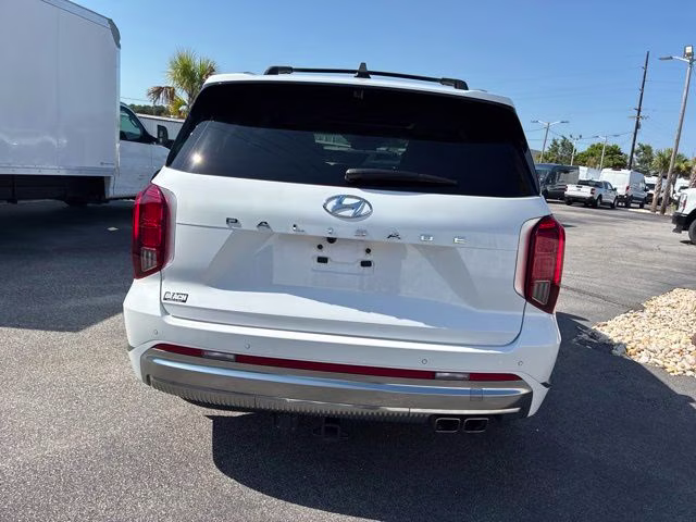 2025 Hyper White Hyundai Palisade Calligraphy FWD SUV