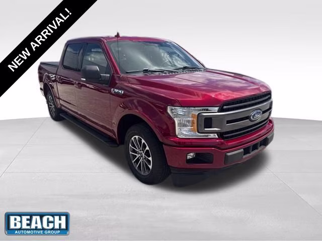 2018 Ruby Red Ford F-150 XLT RWD Truck