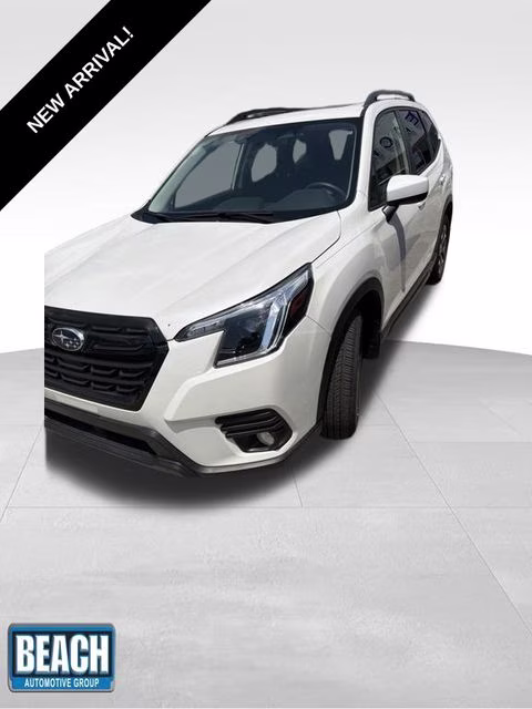 2023 Crystal White Pearl Subaru Forester Premium AWD SUV