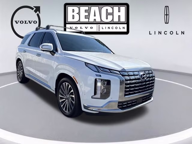 2025 Hyper White Hyundai Palisade Calligraphy FWD SUV