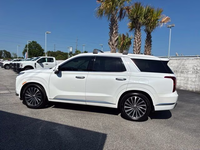 2025 Hyper White Hyundai Palisade Calligraphy FWD SUV