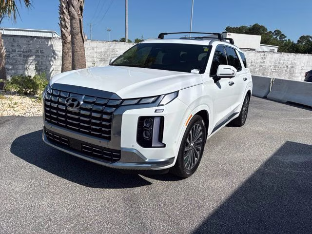 2025 Hyper White Hyundai Palisade Calligraphy FWD SUV