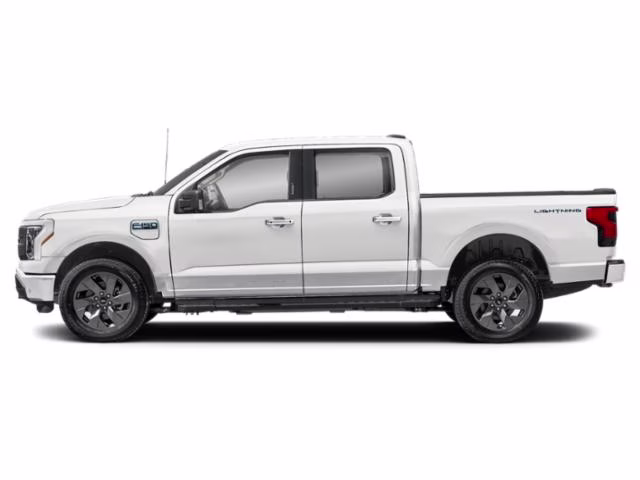 2024 Oxford White Ford F-150 Lightning Flash AWD Truck