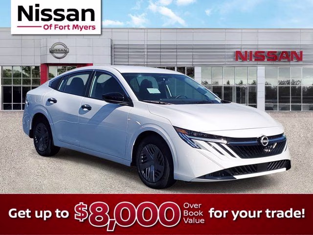 2026 Fresh Powder Nissan Sentra S FWD Sedan