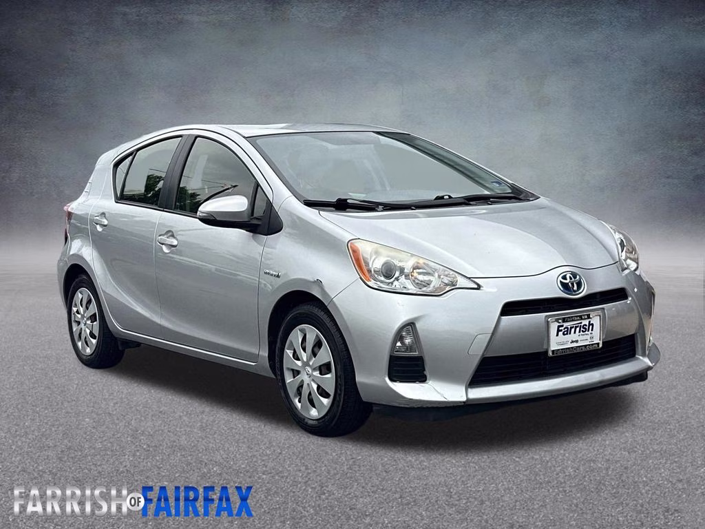 2013 Classic Silver Metallic Toyota Prius c Two FWD Hatchback