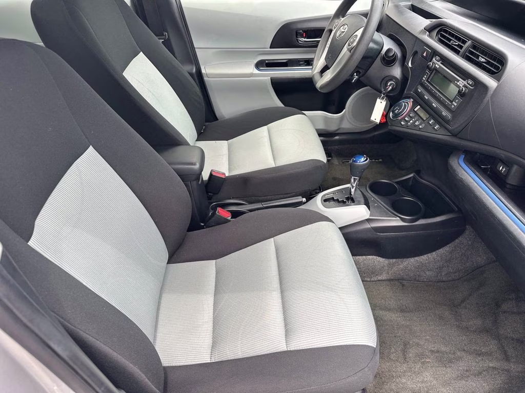 2013 Classic Silver Metallic Toyota Prius c Two FWD Hatchback