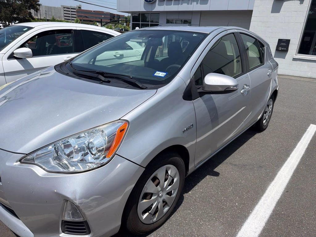 2013 Classic Silver Metallic Toyota Prius c Two FWD Hatchback