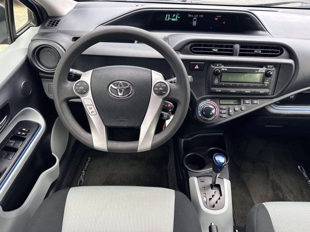 2013 Classic Silver Metallic Toyota Prius c Two FWD Hatchback