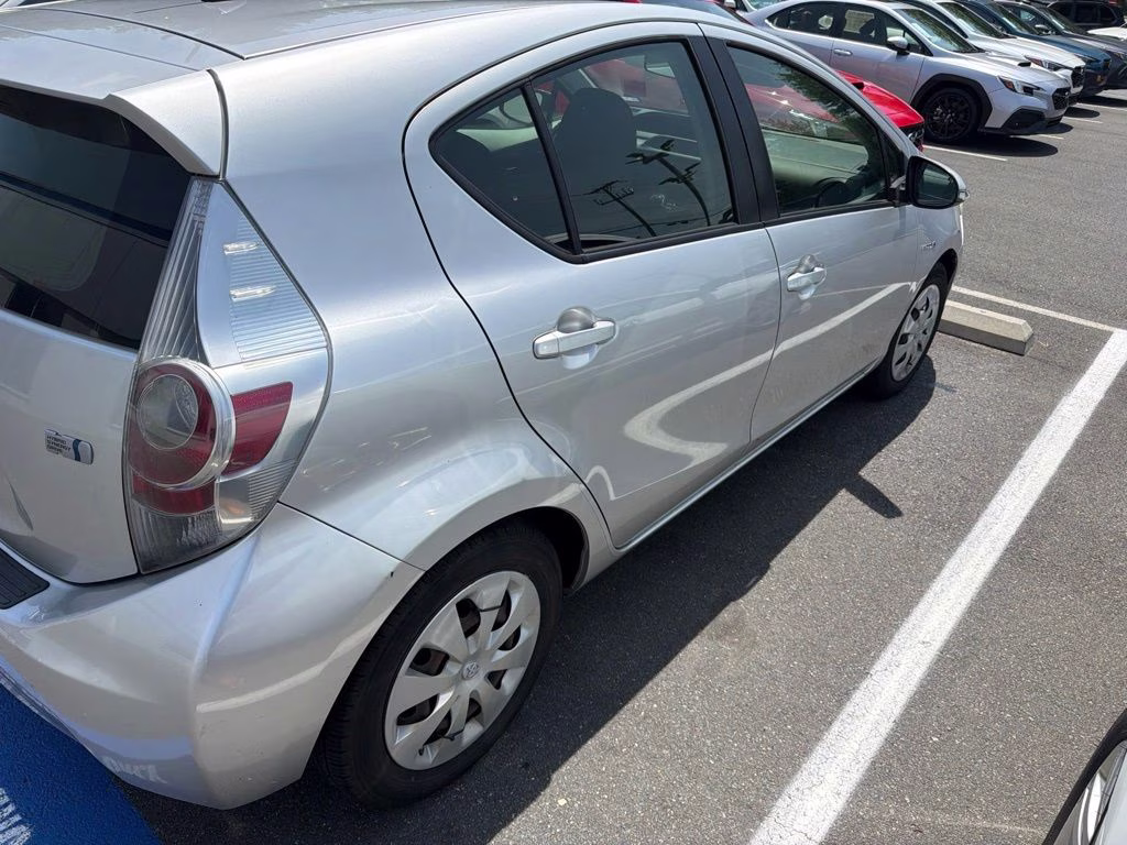 2013 Classic Silver Metallic Toyota Prius c Two FWD Hatchback