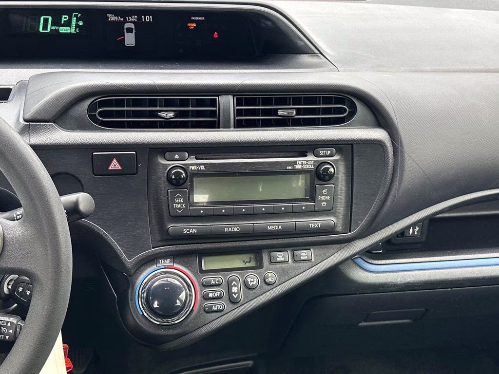 2013 Classic Silver Metallic Toyota Prius c Two FWD Hatchback