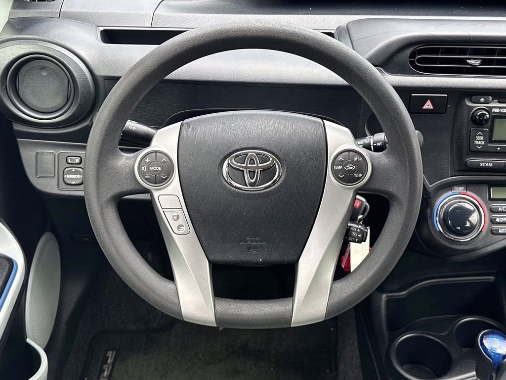 2013 Classic Silver Metallic Toyota Prius c Two FWD Hatchback