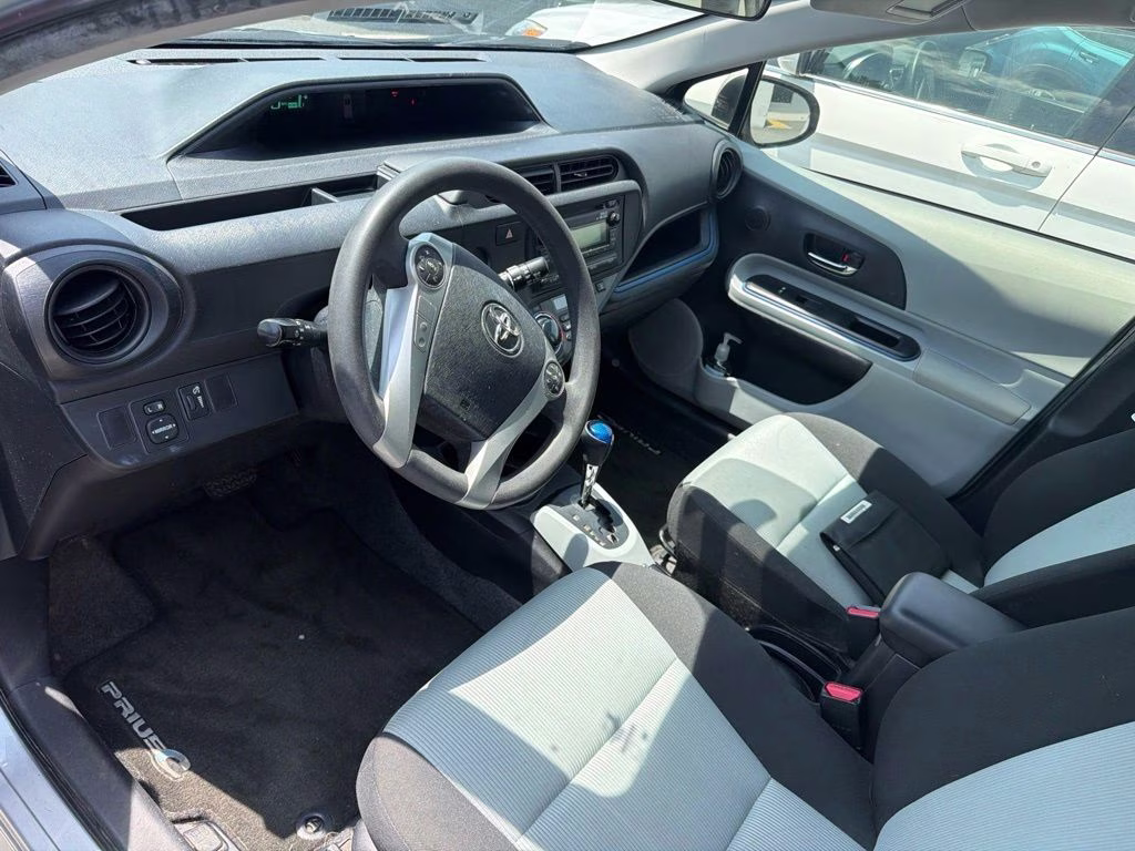 2013 Classic Silver Metallic Toyota Prius c Two FWD Hatchback