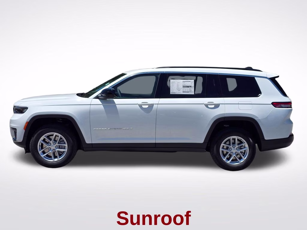 2026 Bright White Clearcoat Jeep Grand Cherokee L Laredo X 4X4 SUV