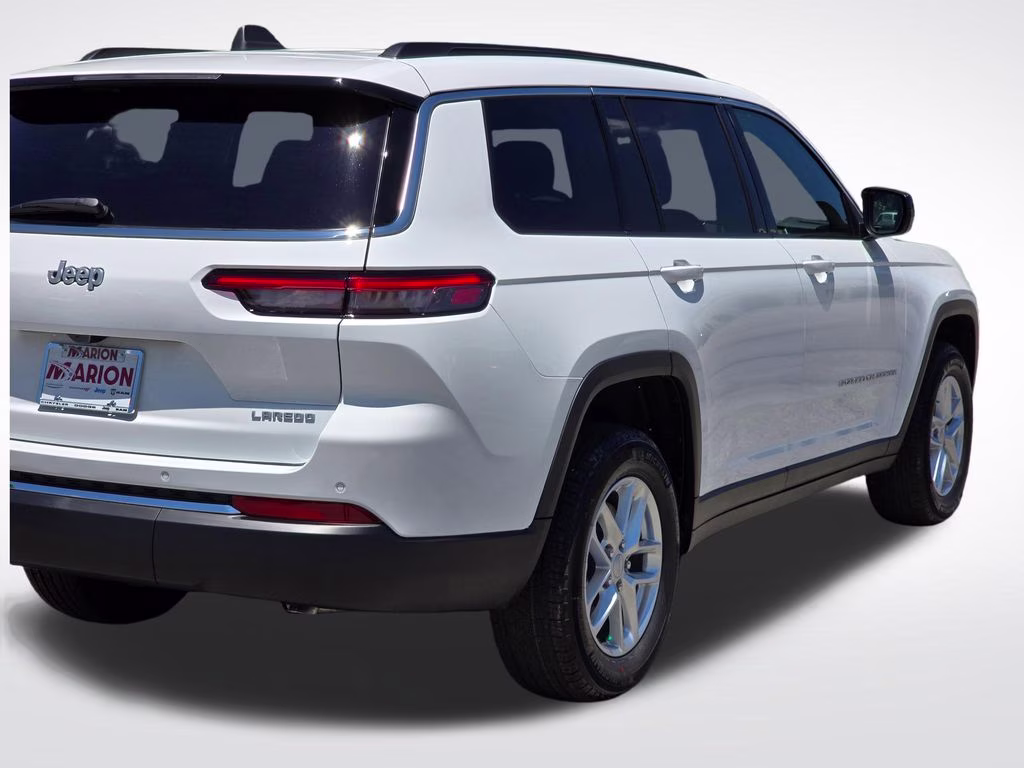 2026 Bright White Clearcoat Jeep Grand Cherokee L Laredo X 4X4 SUV