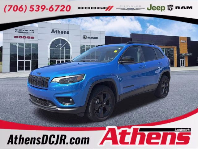 2023 Hydro Blue Pearlcoat Jeep Cherokee Altitude Lux 4X4 SUV