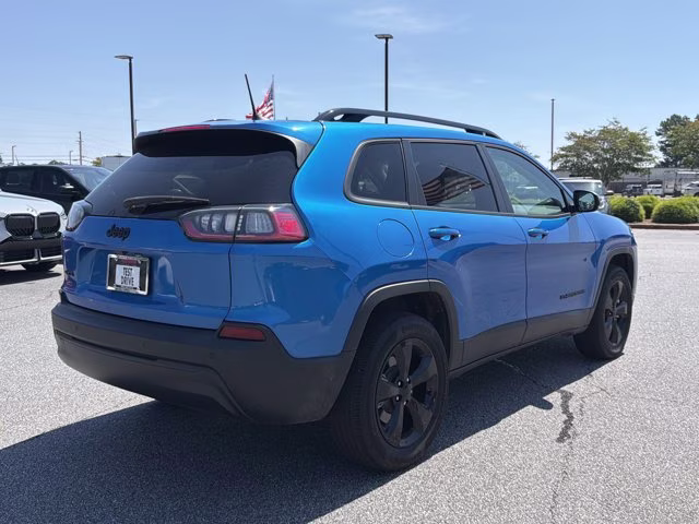 2023 Hydro Blue Pearlcoat Jeep Cherokee Altitude Lux 4X4 SUV