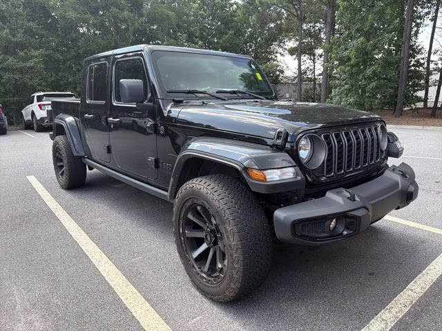 2024 Black Clearcoat Jeep Gladiator Nighthawk 4X4 Truck