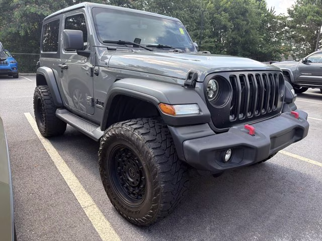 2022 Sting-Gray Clearcoat Jeep Wrangler Sport S 4X4 Convertible
