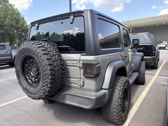 2022 Sting-Gray Clearcoat Jeep Wrangler Sport S 4X4 Convertible