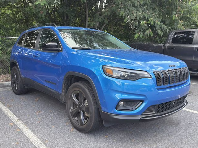 2023 Hydro Blue Pearlcoat Jeep Cherokee Altitude Lux 4X4 SUV